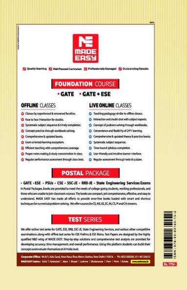 GATE 2023 : Chemical Engineering Preivous Solved Papers