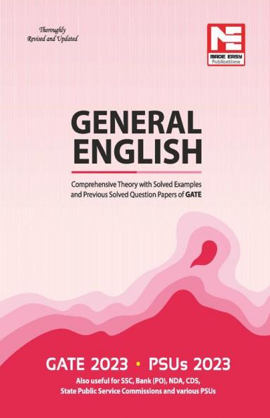 GATE 2023 : General English Preivous Solved Papers