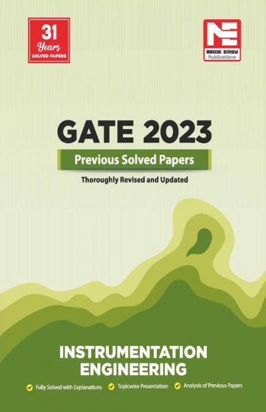 GATE 2023 :Instrumentation Engineering Preivous Solved Papers