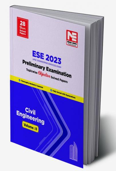 ESE Prelims 2023 : Civil Engineering Previous Solved Papers Volume II