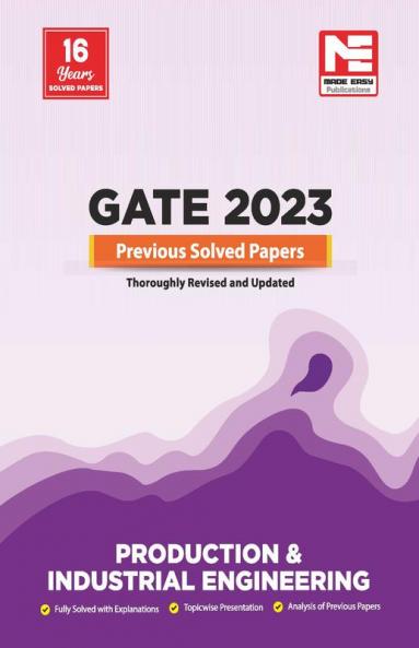 GATE 2023 :Production & Industrial Engineering Preivous Solved Papers