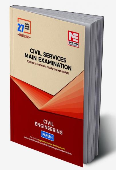CSE Mains Solved Papers (1995-2021) : Civil Engineering Paper- I