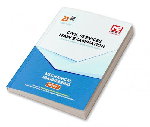 CSE Mains Solved Papers (2001-2021) : Mechanical Engineering Paper- I
