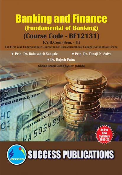 Banking & Finance(F.Y.B.ComS.P. CollegeSem.-II)