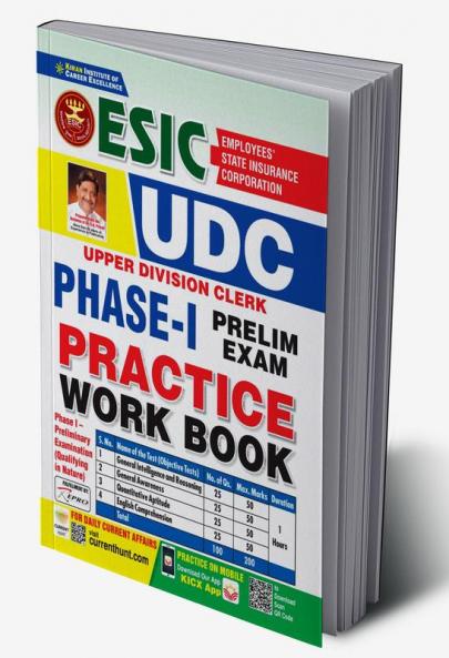 ESIC UDC Phase- 1 Prelim Exam PWB