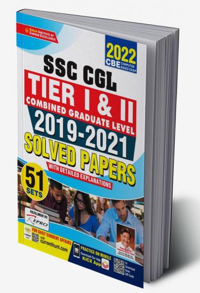 SSC CGL Tier-I & II  - Solved papers 2019- 2021 (E)-Repair Old 2768 & 2993