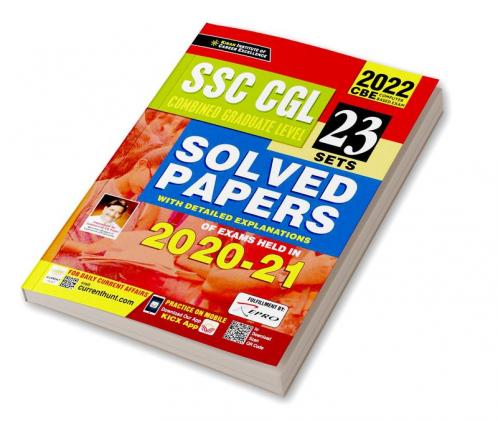 SSC CGL Solved Papers 2020 to 2021 - 23 SETS