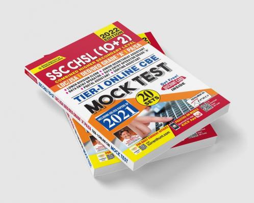 SSC CHSL (10+2) Tier-I Online CBE Mock Test  Including Solved Papers of 2021 (20 Sets)