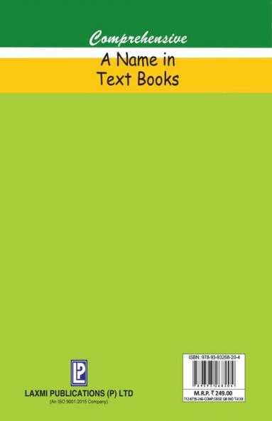 Comprehensive CBSE Question Bank in Biology XII (Term-II)