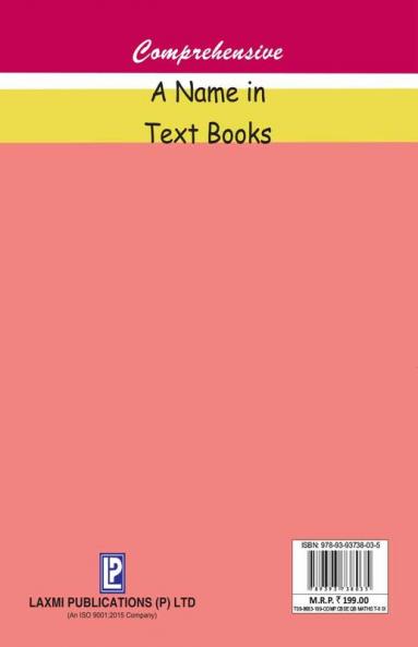 Comprehensive CBSE Question Bank in Mathematics IX (Term-II)