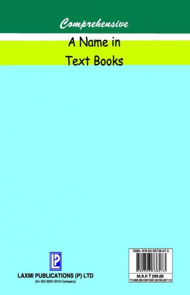 Comprehensive CBSE Question Bank in English X (Term-II)