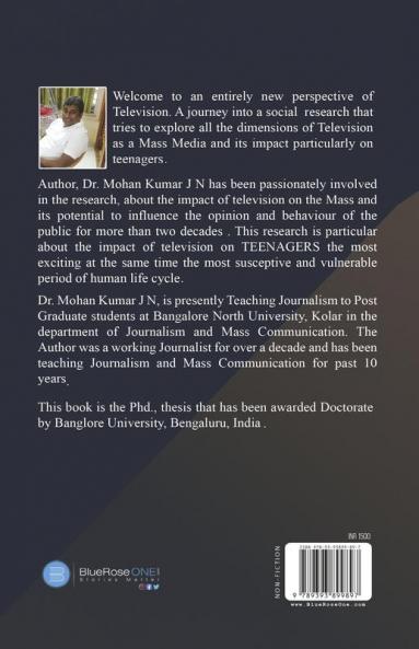 TV and It's Impact on Teenagers in Karnataka