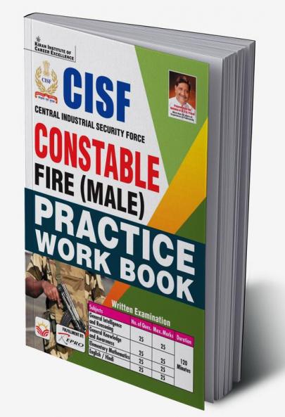 CISF Constable Fire (Male) Practice Work Book