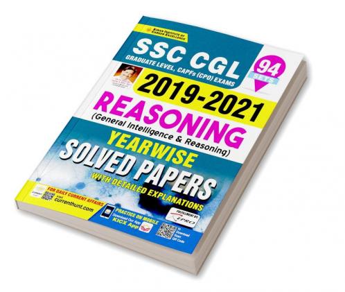 SSC CGL 2019 to 2021 Reasoning (General Intelligence & Reasoning) Tier- I & Tier- II Yearwise Solved Papers