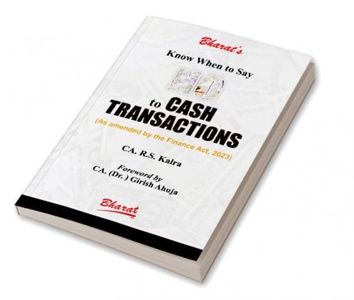 Know When to Say no to Cash Transactions