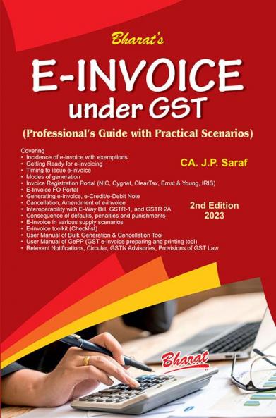 E-Invoice under GST (Professional’s Guide with  Practical Scenarios)