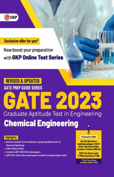 GATE 2023 : Chemical Engineering - Guide by GKP