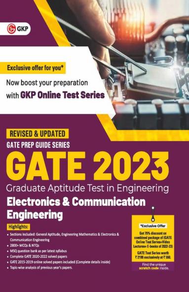 GATE 2023 : Electronics and Communication Engineering - Guide by GKP