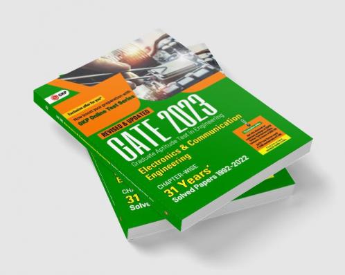GATE 2023 : Electronics & Communication Engineering - 31 Years' Chapter-wise Solved Papers (1992-2022) by GKP