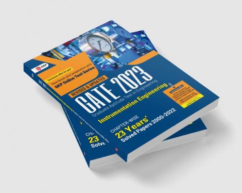 GATE 2023 : Instrumentation Engineering - 23 Years' Chapter-wise Solved Papers 2000-2022