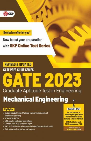 GATE 2023 : Mechanical Engineering - Guide By GKP