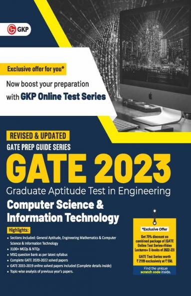 GATE 2023 : Computer Science and Information Technology - Guide by GKP