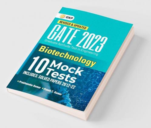 GATE 2023 : Biotechnology - 10 Mock Tests