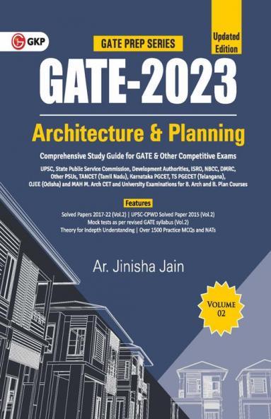GATE 2023 : Architecture & Planning Vol 2 - Guide by GKP
