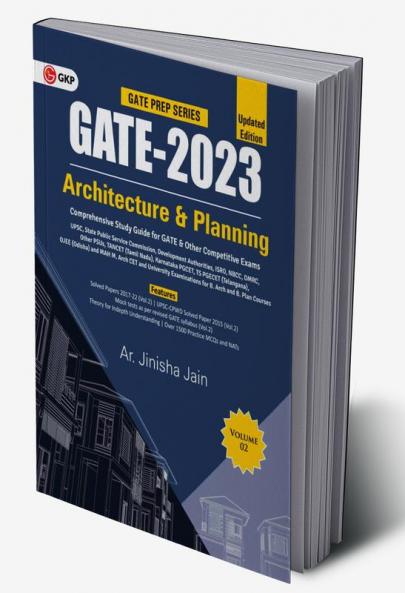 GATE 2023 : Architecture & Planning Vol 2 - Guide by GKP