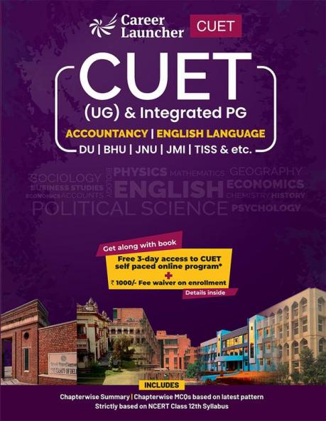 CUET 2022 : Accountancy and English Guide