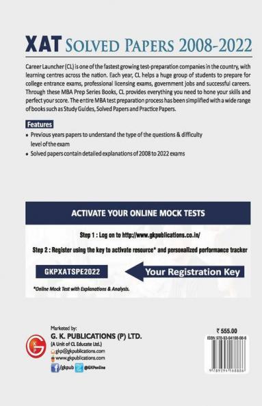 XAT 2021-22 Solved Papers 2008-2022