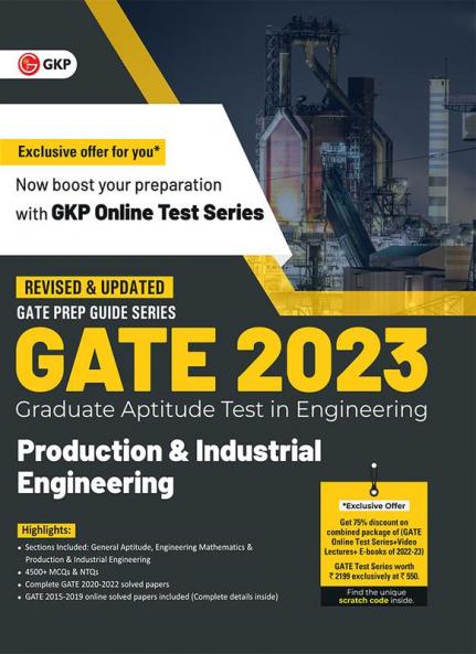 GATE 2023 : Production & Industrial Engineering - Guide by GKP