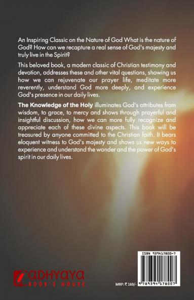 The knowledge of the holy