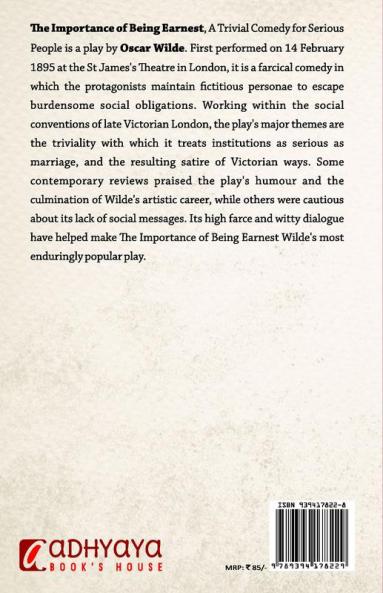 Importance of being earnest