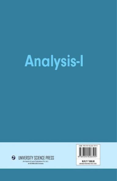Analysis-I