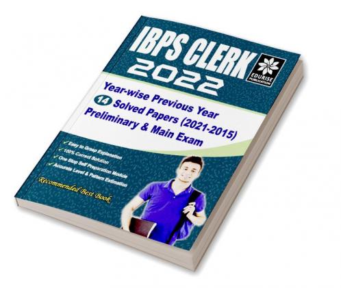 IBPS Clerk 2022 Year wise 14 Previous Year Solved Papers (2021-2015) Pre & Main Exam