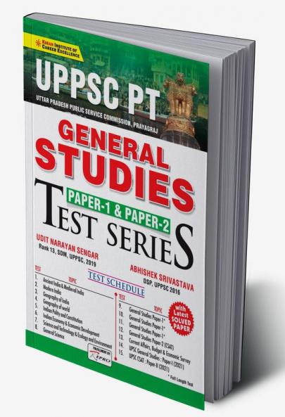 UPPSC PT General Studies Paper 1 & Paper 2 Test Series