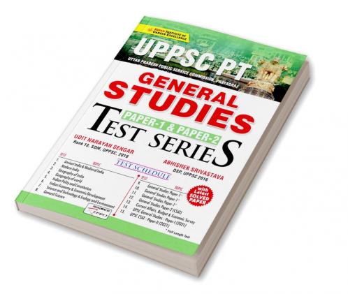 UPPSC PT General Studies Paper 1 & Paper 2 Test Series