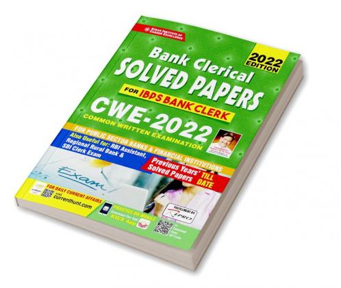 Bank Clerical Solved Papers For IBPS SBI NABARD Bank Clerk & RBI Assistant CWE- 2022