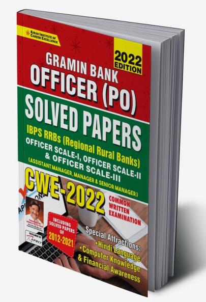 IBPS Gramin Bank Officer (PO) Solved Papers IBPS RRB Officer (Scale- 1 2 & 3) - CWE-2022