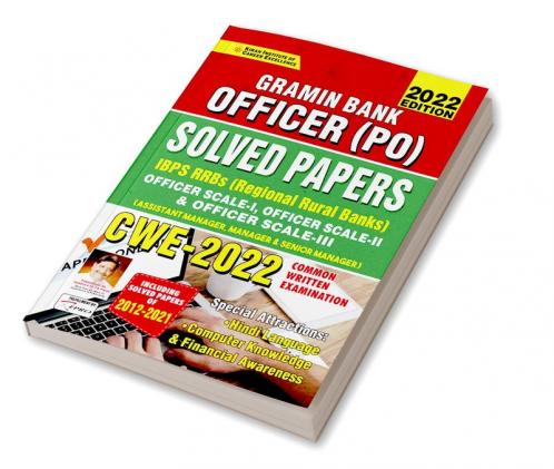 IBPS Gramin Bank Officer (PO) Solved Papers IBPS RRB Officer (Scale- 1 2 & 3) - CWE-2022
