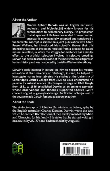 Autobiography Of Charles Darwin