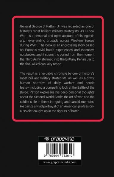 War As I Knew It