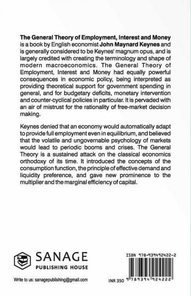 The General Theory Of Employment Interest And Money