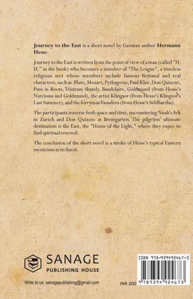 The Journey To The East