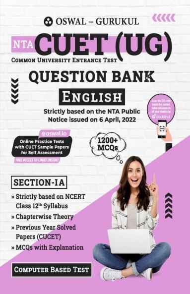Oswal - Gurukul NTA CUET English Question Bank For Exam 2022