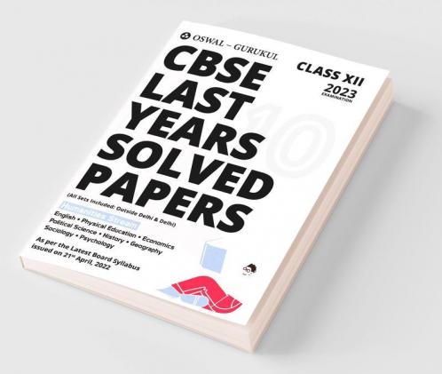 Oswal - Gurukul Last Years 10 Solved Papers Humanities: CBSE Class 12 for Exam 2023