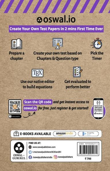 Oswal - Gurukul Humanities Stream 10 Years Solved Papers : ISC 12 for Exam 2023
