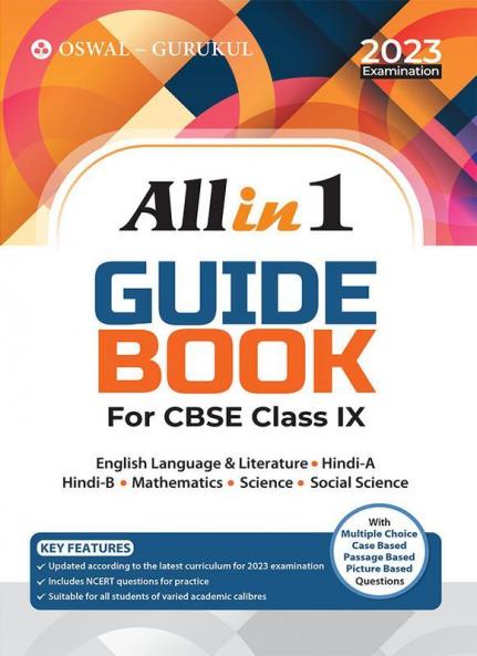 Oswal - Gurukul All in 1 Guide Book: CBSE Class 9 for 2023 Exam