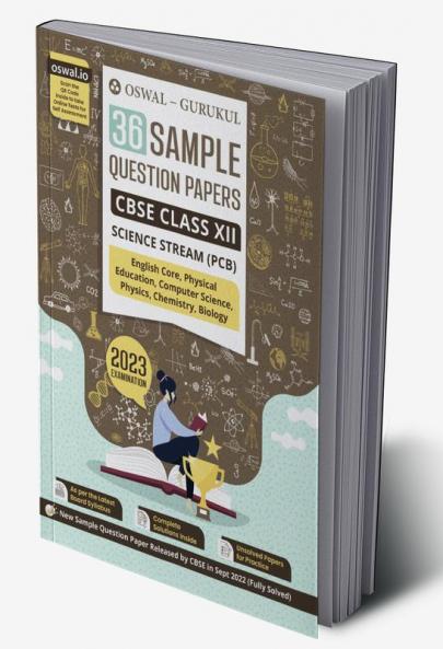 Oswal - Gurukul 36 Sample Question Papers Science Stream (PCB) : CBSE Class 12 Exam 2023